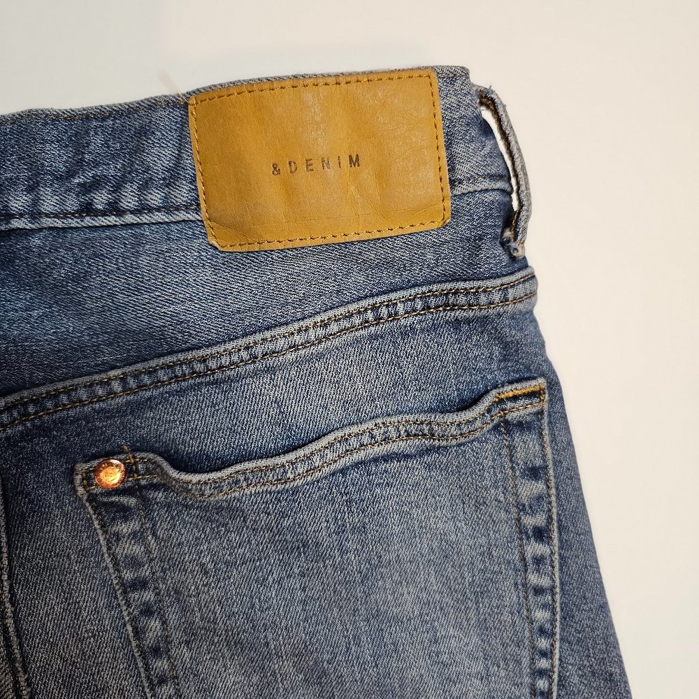 H&M & Denim Jeans straight leg dark wash Size 30 - Picture 6 of 6